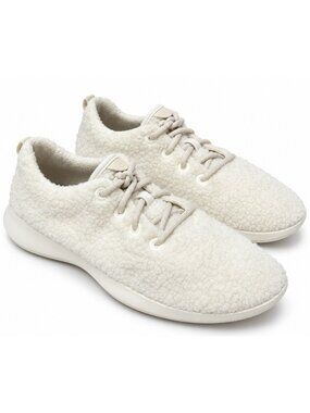 Allbirds Mens Shoes Size 13 Wool Runner Fluffs Natural White Sneakers Athleisure